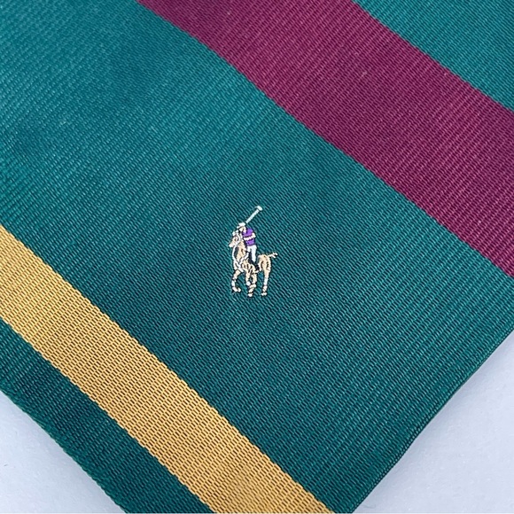 Polo Ralph Lauren Vintage Classic Striped Print Tie
Y2K preppy academia mature - Picture 2 of 7